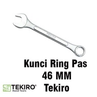 Tekiro Kunci Ring Pas 46 mm Combition Wrench Ukuran 46mm Ringpas