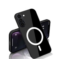 [M17] Samsung A56 Glass Glitter Softcase - Samsung A56 Glossy Case - Samsung A56 Glass Case