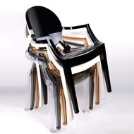 Chair Ghost Chair Crystal Restaurant Crystal Chair Dining Chair Devil Chair Dressing Transparent Res