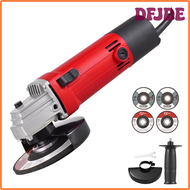 DFJDE Electric Angle Grinder 500W 11000RPM Variable Speed Grinding Machine for Grinding Cutting Power Tool DIY with Grinding Wheels JFKFT