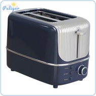 2 Slice Toaster Adjustable Settings Wide Slots for Bagels and Special Breads Household Double Sided 