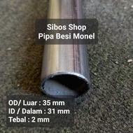 Monel Iron Pipe | Od 35mm Id 31mm Thickness 2mm length 20cm to 150cm