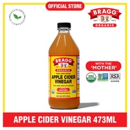 BRAGG Organic Raw-Unfiltered Apple Cider Vinegar with the 'Mother', Unpasteurized, 473ml (EXP 2028)