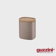 【Guzzini】Tierra 系列 永續環保材質 M號 儲存罐 - 灰褐色