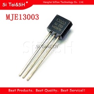 50PCS MJE13003 TO 92 13003 TO92 E13003 new triode transistor