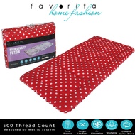 Favorita High Density Futon Mattress 500TC (91cm x 190cm + 5cm)