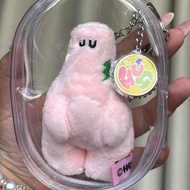 热卖13cm15cm卡通王源哈哈娃娃创意玩偶外出遛娃包王源挂件透明娃包13cm 15cm Cartoon King Source HahawaDF