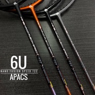 🌟APACS🌟【NANO FUSION SPEED 722】100% Original  Badminton racket / raket badminton / raket badminton set