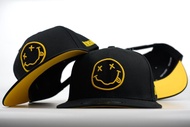 Topi Snapback Original Import Nirvana Baseball Cap Distro Fashion Pria Wanita Hip Hop Hat Dewasa
