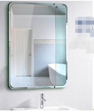 Punch-free bathroom mirrors-bathroom mirror bathroom bathroom mirror makeup mirror wall mount toilet