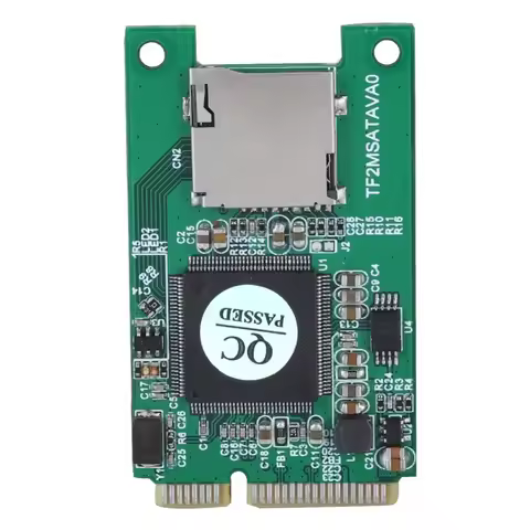 30x50mm Micro SD TF Card Adapter Embedded Design Stable Performance Mini PCI-E MSATA Adapter Portabl