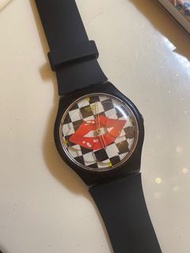 Swatch 絕版特殊錶 全新錶帶、電池 大錶面 #618年中慶