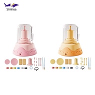 Simhoa Electric Pottery Wheel Set for Kids Complete Pottery Kit Art DIY Educational Toy Pottery Maki