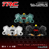 TRC CNC UNIVERSAL BRAKE CALIPER 2POT AXIAL MOUNTED 8146