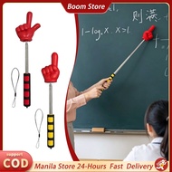 Finger Reading Stick Extendable Hand Pointer Telescopic Teaching Stick Finger Design Telescopic Rod 