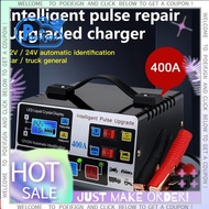 Car Battery Charger LCD Display Car Battery Charger US Plug