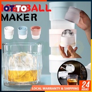 Ice Ball Maker Mold Tray Ice Cube Tray Whiskey Ice Ball Maker Ice Mold Tray Self-Made Round Ice Ball