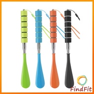 FindFit 28cm-72cm Telescopic Stainless Steel Shoe Horn Adjustable Long Handle Shoe Spoon Shoe