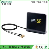 2.4G/5.8G Dual-Band Omnidirectional Desktop Antenna WIFI6E Antenna High Gain AX210 Network Card Sign