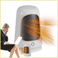 Small Heater Heater for Bedroom Electric Portable Heater with Thermostat 1200W Space Heater Fan PTC 