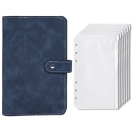 Polocat A6 Binder Budget Planner Notebook Covers Folder A6 Size 6 Hole Binder Pockets Plastic Binder
