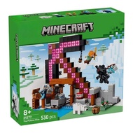 Minecraft 21277 Compatible Lego construction toy giftPiece Classic hoe for boys and girls
