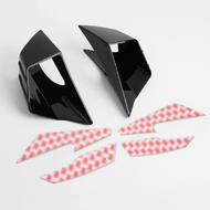 CBR650R Front Winglets For Honda CBR650R 2019-2023 Fairing Aero Winglet Side Cover Aerodynamic Wing