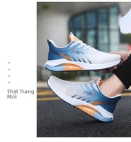 Nam Thấp-Top Lưới Thoáng Khí Chạy Bộ Thoải Mái Trơn Giày Thể Thao Sneaker Hợp Thời Trang Mỏng Thiết 