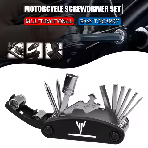 For YAMAHA MT09 MT07 MT03 MT-125 MT01 FZ09 FZ07 TRACER 7 9 GT Accessories Motorcycle CNC Portable To