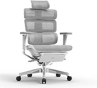 Ergonomic Office Chair Luxury Boss Chair, Upgrade Breathable Mesh Executive Chairs with 3D Armrests and Lumbar Support, Sedentary Comfort Computer Desk Chair */1613 (Color : Grey, Size : Yes)