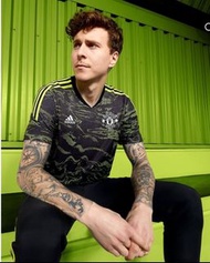 全新Adidas Manchester United 曼聯 2022-23 歐洲賽短袖訓練球衣