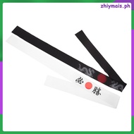 Headband Hibachi Chef Hat Japanese Bandanas for Men  zhiymais