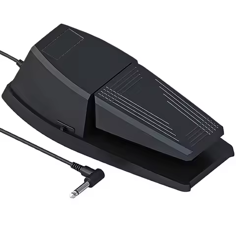 Universal Electric Piano Keyboard Sustain Pedal Damper Pedal for MIDI Synthesizer Electronic Piano K