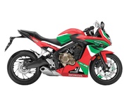 Hugsticker สติ๊กเกอร์ติดรถ สติ๊กเกอร์ CBR650F ลาย Triple R (RR-R)