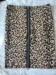 For her🎄聖誕禮物🎁全新Juicy Couture 豹紋半截裙（size:L）
