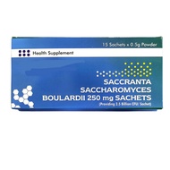 Saccharomyces boulardii 250mg (3 Sachets) [CIRIT-BIRIT] [SAME AS BIOFLOR][GENERIC BIOFLOR]
