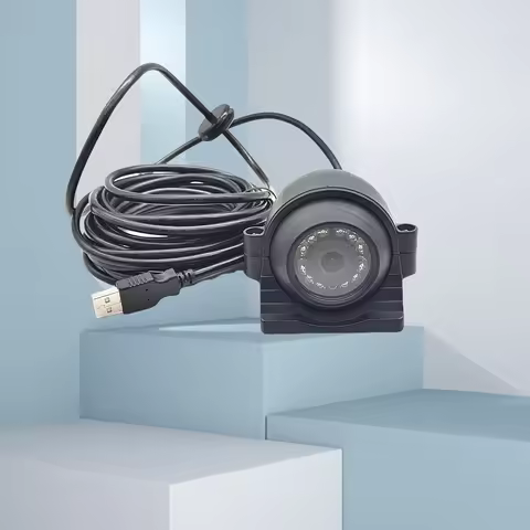 MJPG IR Night Vision IR-CUT Vehicle USB UVC Side View Camera With 5meters USB Shield Cable FCC ROHS 