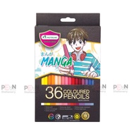ดินสอสีไม้ มาสเตอร์อาร์ต  COLOURED PENCIL MASTER SERIES 2436 COLOURS #MANGA SET ราคา/1ชุด