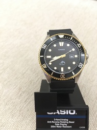 CASIO 卡西歐金槍魚 橡膠潛水錶(MDV-106G-1AVCF)