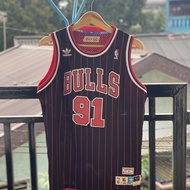 Jersey NBA Basket Bekas / Second Original Chicago Bulls Dennis Rodman