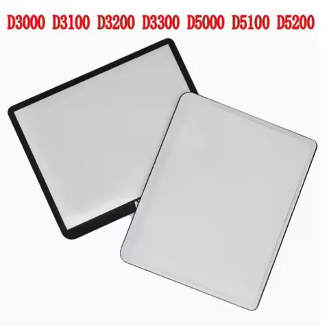 5pcs Camera repair parts display outer screen for Nikon D3000 D3100 D3200 D3300 D5000 D5100 D5200