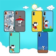 soft black Redmi a3 4g a3x 13 4g 13c 14C A1 plus 12R note 13 13pro Snoopy1 phone case