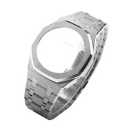 5th Farm Oak GA-2100 GM-2110 GMA-S2100 Stainless Steel Case Strap Modified Metal Case Strap Watch Ac