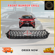 PERODUA BEZZA 2020-2024 ABS SPORT FRONT GRILLE GRILL GLOSSY BLACK