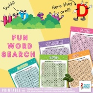 [ Printable / PDF ] Fun Word Search | TN50