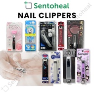 KAI Nail Clipper/ Hair Brush - High quality nail cutter from Japan/ Stainless steel/ Type 001/ Hello