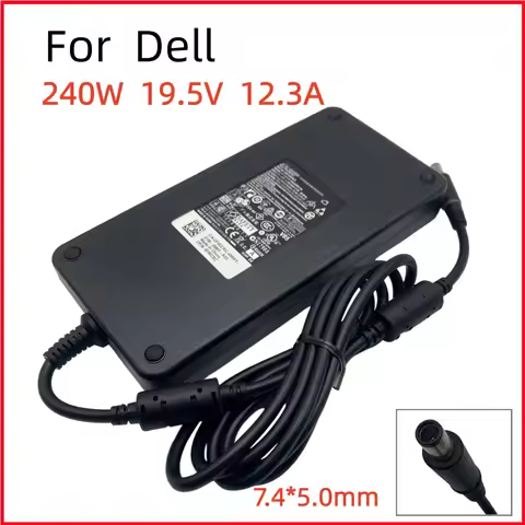Original 19.5V 12.3A Adapter PA-9E 240W Laptop Charger For Dell Alienware 13 14 15 17 18 M17X M18X R