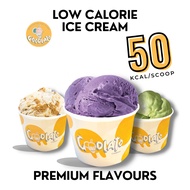 50 kcal/cup Goodlato Ice Cream Cups [No Sugar Added, High Protein] - 3.5 oz Premium Flavours No Ko