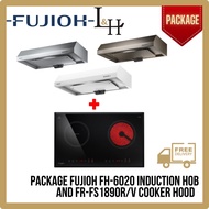 [BUNDLE] FUJIOH FH-6020 Induction Hob and FR-FS1890R/V Slim Cooker Hood 89cm