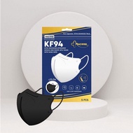 Fincare Protective Mask KF94  4 LPY Advance-Upgrade ดำ 5 ชิ้น - Fincare, Health